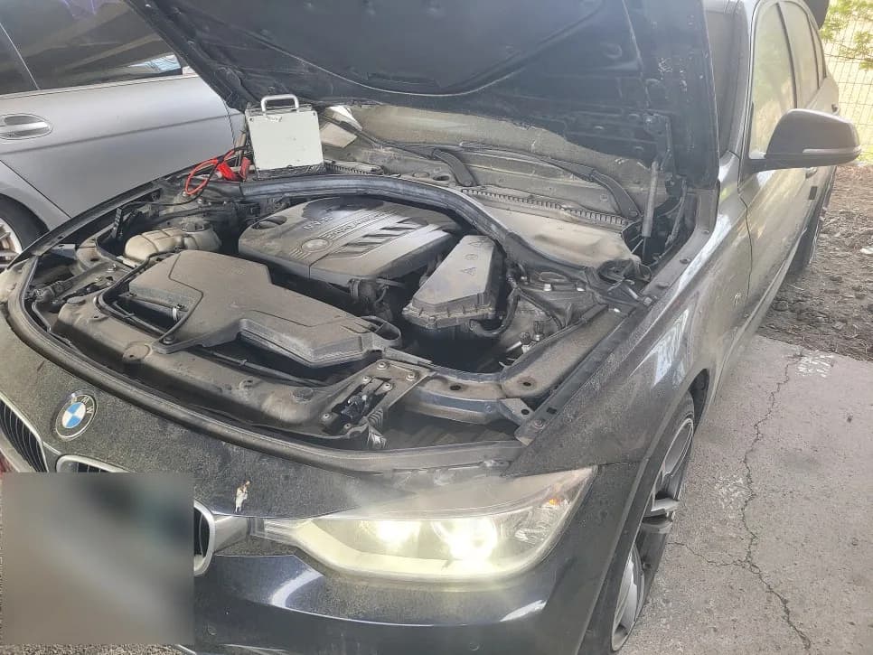 BMW 320D 스마트키 전체 분실 후 추가키 제작