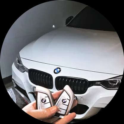 BMW 320d 투어링 스페어키 출장 등록