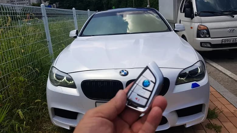 BMW 520d 스마트키 추가 제작 시공기