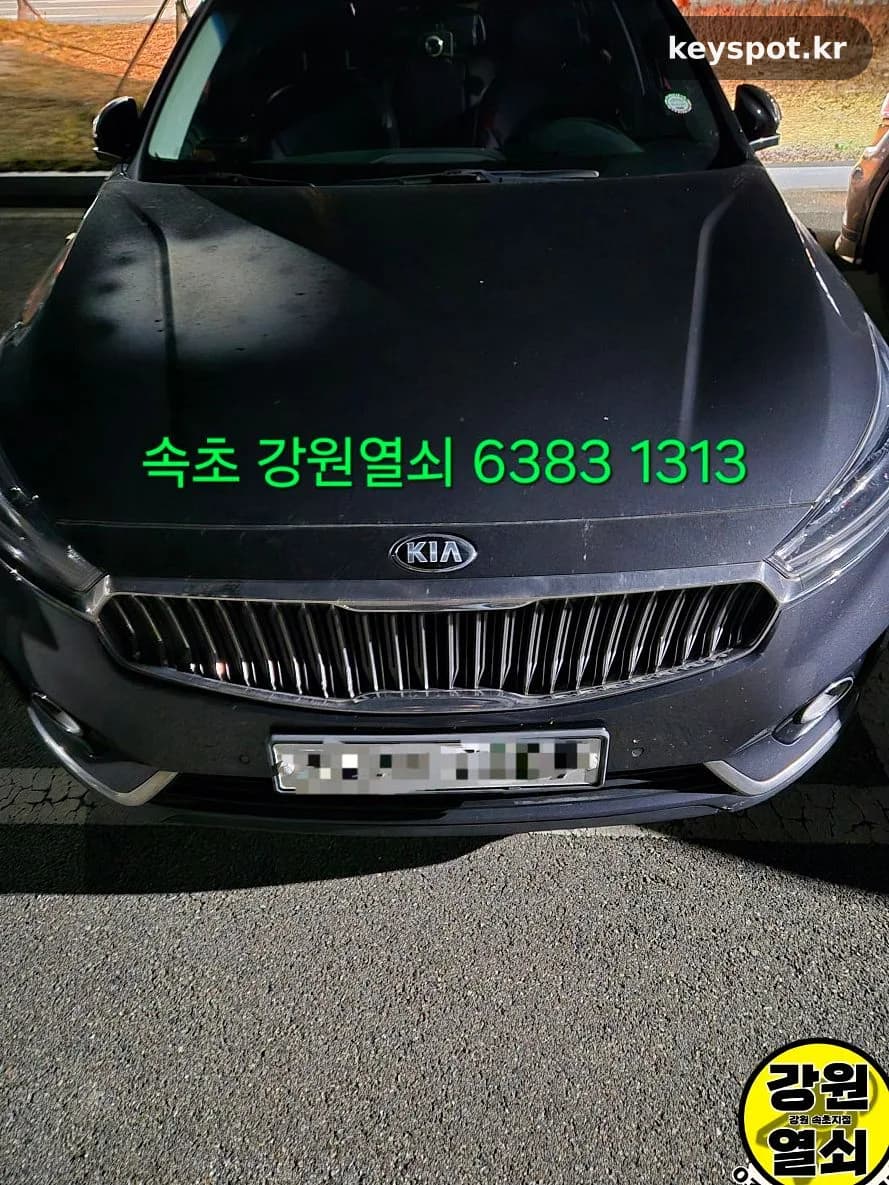 전동트렁크 LPG 기아 K7, 진단장비로 트렁크 개방