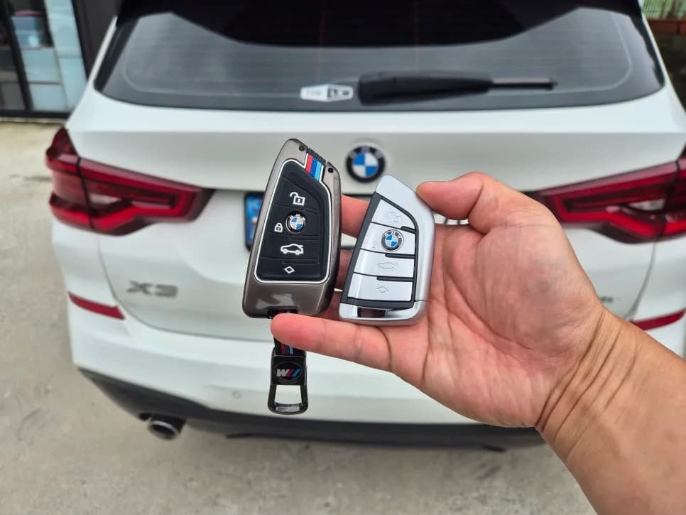 BMW X3 스마트키 분실 대비 정식등록 사례