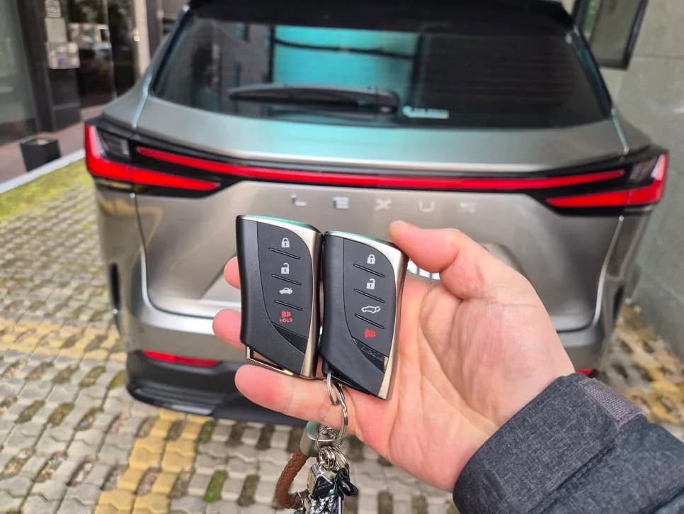 렉서스 NX350h 스마트키 추가제작 출장사례