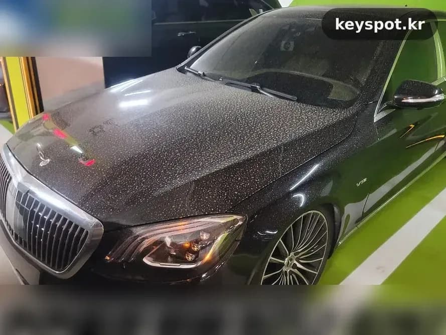 청라동서 마이바흐 S560 잠김, 손잡이 키홀로 즉시 개문