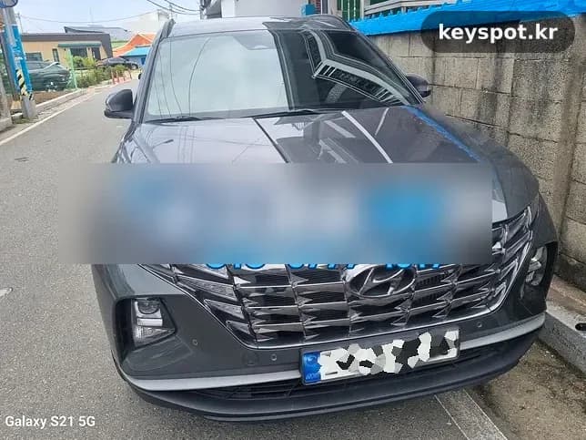 고성 천진항서 투싼 NX4 키 잃고 그 자리서 제작